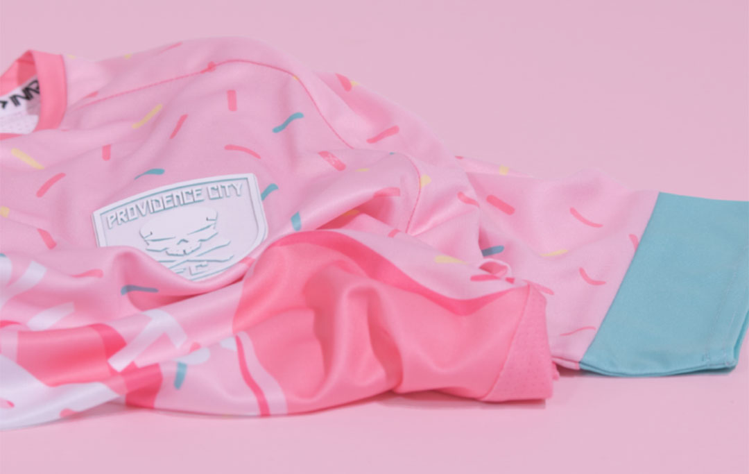 Camisa Treat Yo Self do Providence City FC 2020 Inaria a