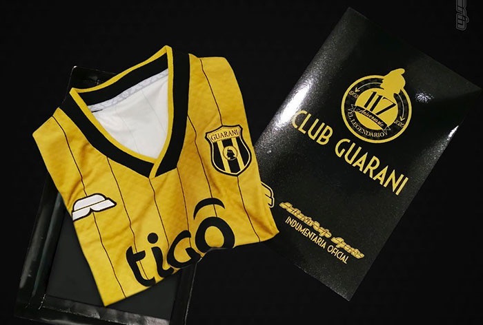 Camisa de 117 anos do Guaraní-PAR 2020 Saltarín Rojo