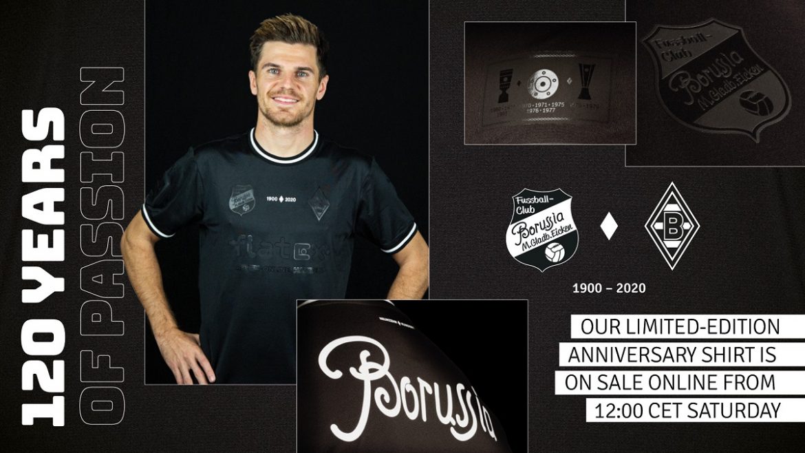 Camisa de 120 anos do Borussia Mönchengladbach 2020 PUMA