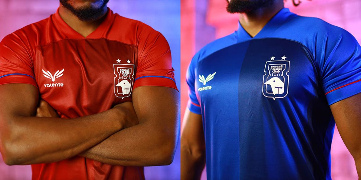 Camisas 3 e 4 do Paraná Clube 2020-2021 Valente a