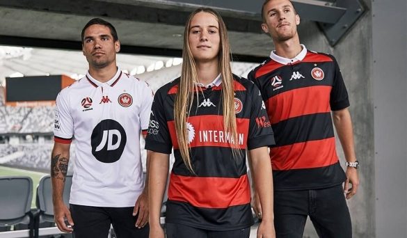 Camisas do Western Sydney Wanderers 2020-2021 Kappa