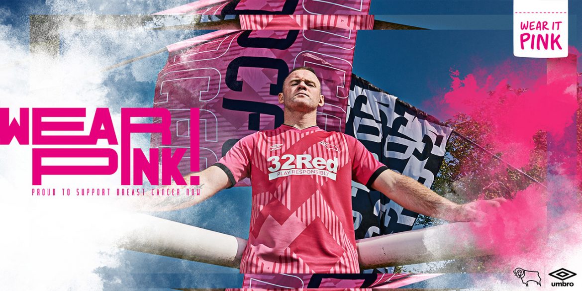 Terceira camisa do Derby County 2020-2021 Umbro