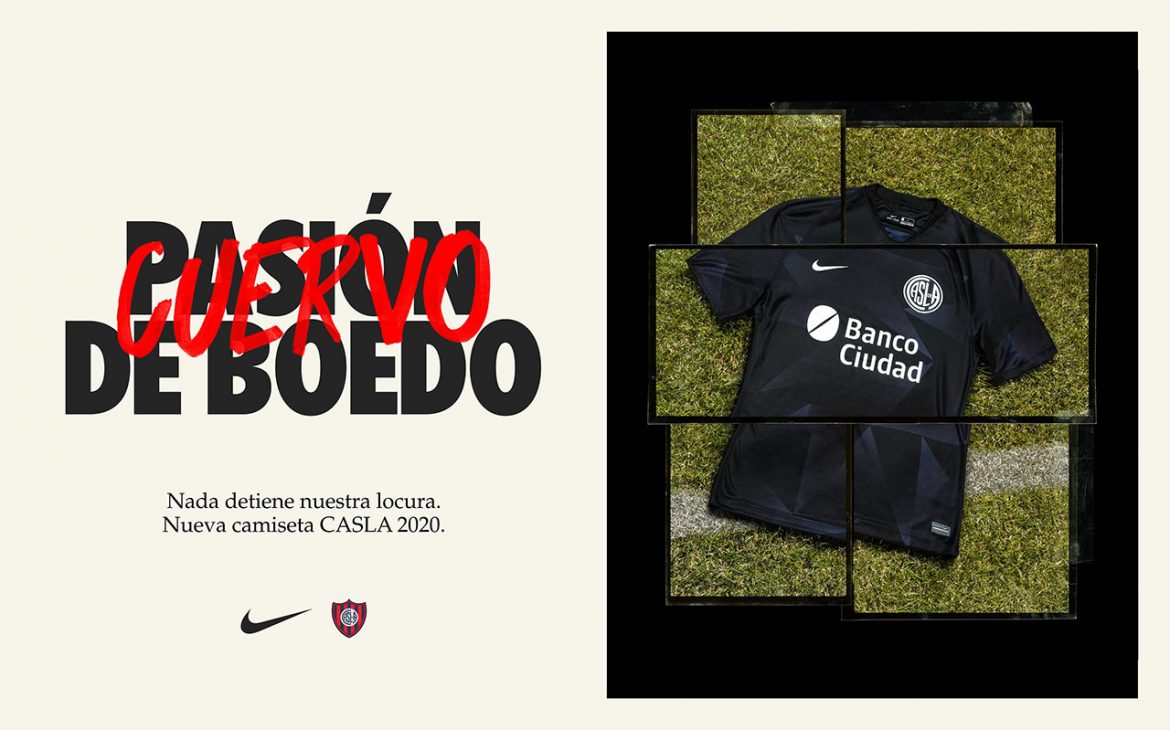 Terceira camisa do San Lorenzo 2020-2021 Nike a