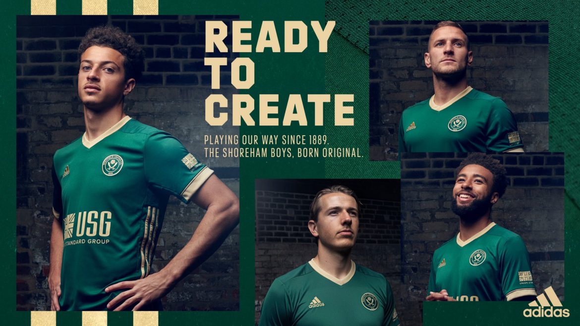 Terceira camisa do Sheffield United 2020-2021 Adidas a