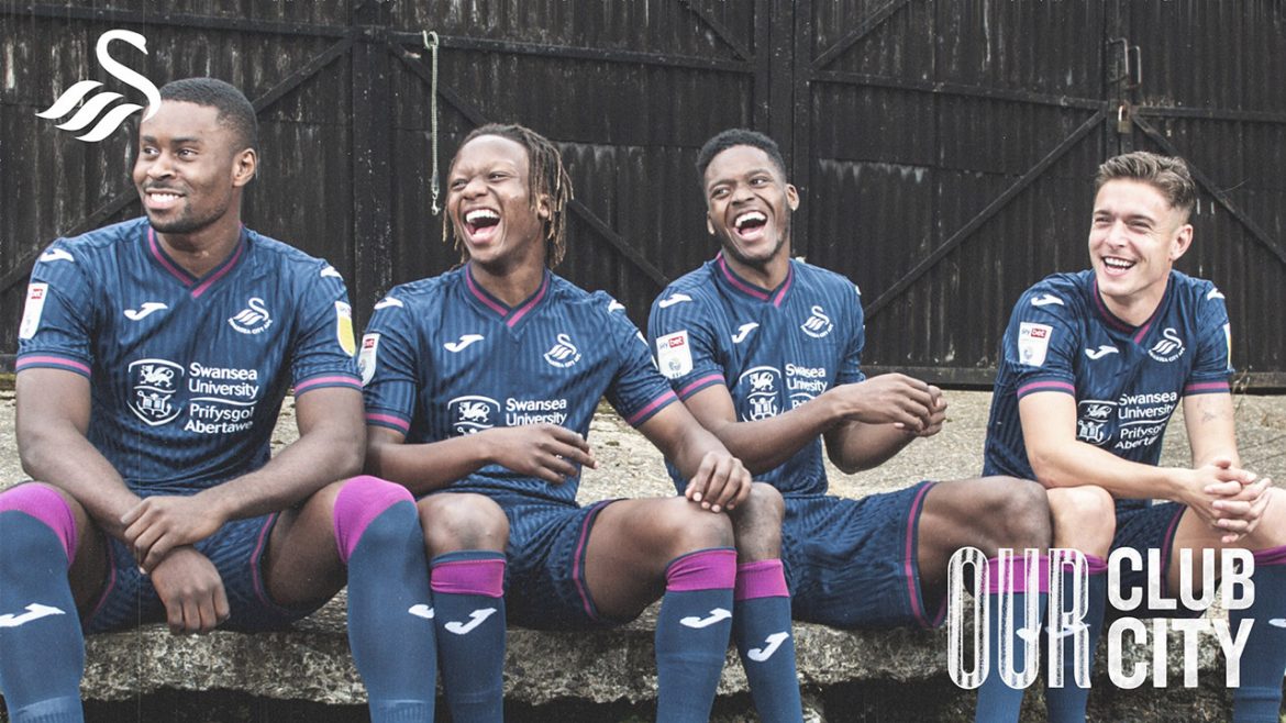 Terceira camisa do Swansea City 2020-2021 JOMA a