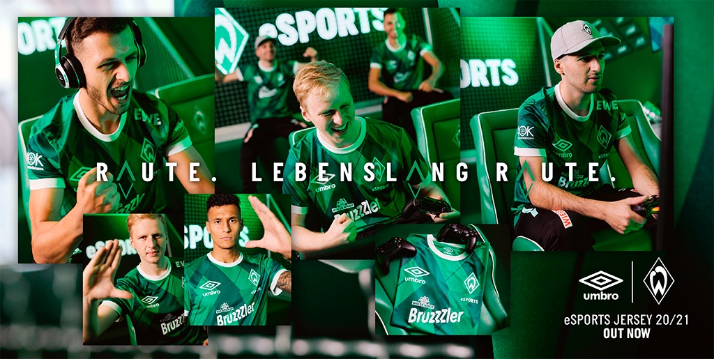 Camisa eSports do Werder Bremen 2020-2021 Umbro