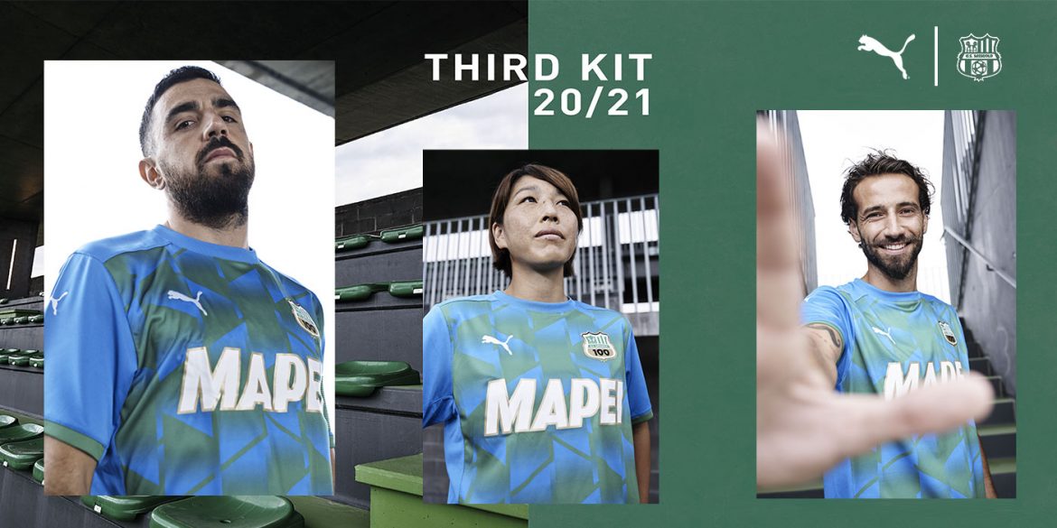 Terceira camisa do Sassuolo 2020-2021 PUMA