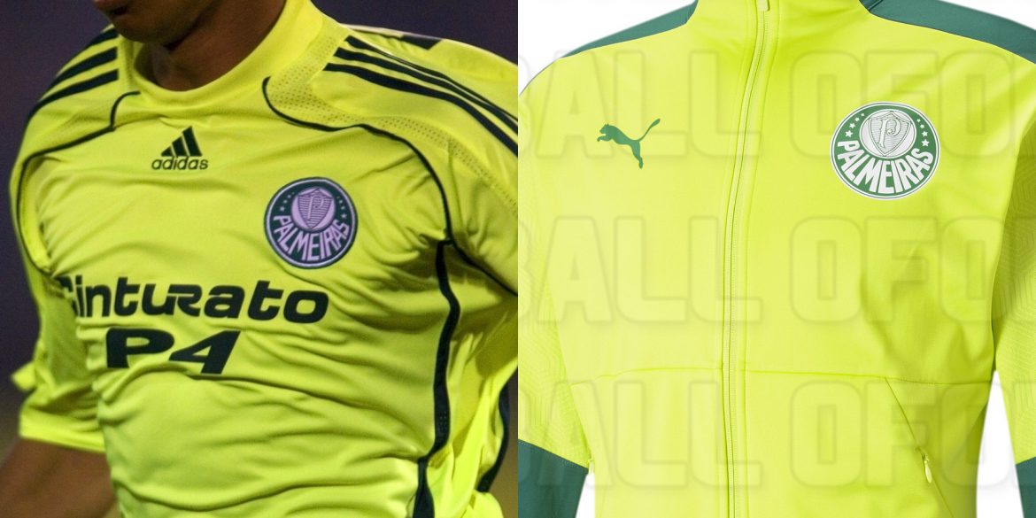 Volta do verde limão Coleção 21-22 do Palmeiras tem imagens antecipadas