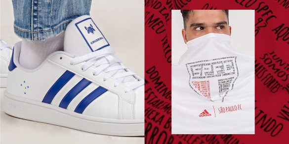 Adidas lança kits casuais para os times brasileiros