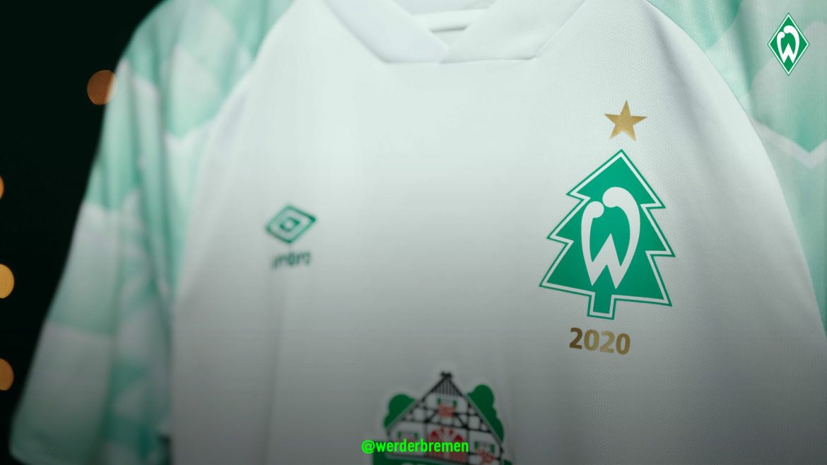 Camisa de Natal do Werder Bremen 2020 Umbro a