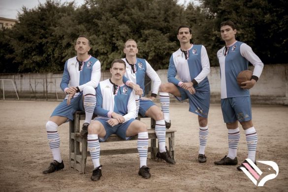 Camisa e escudo de 120 anos do Palermo 2020 Kappa
