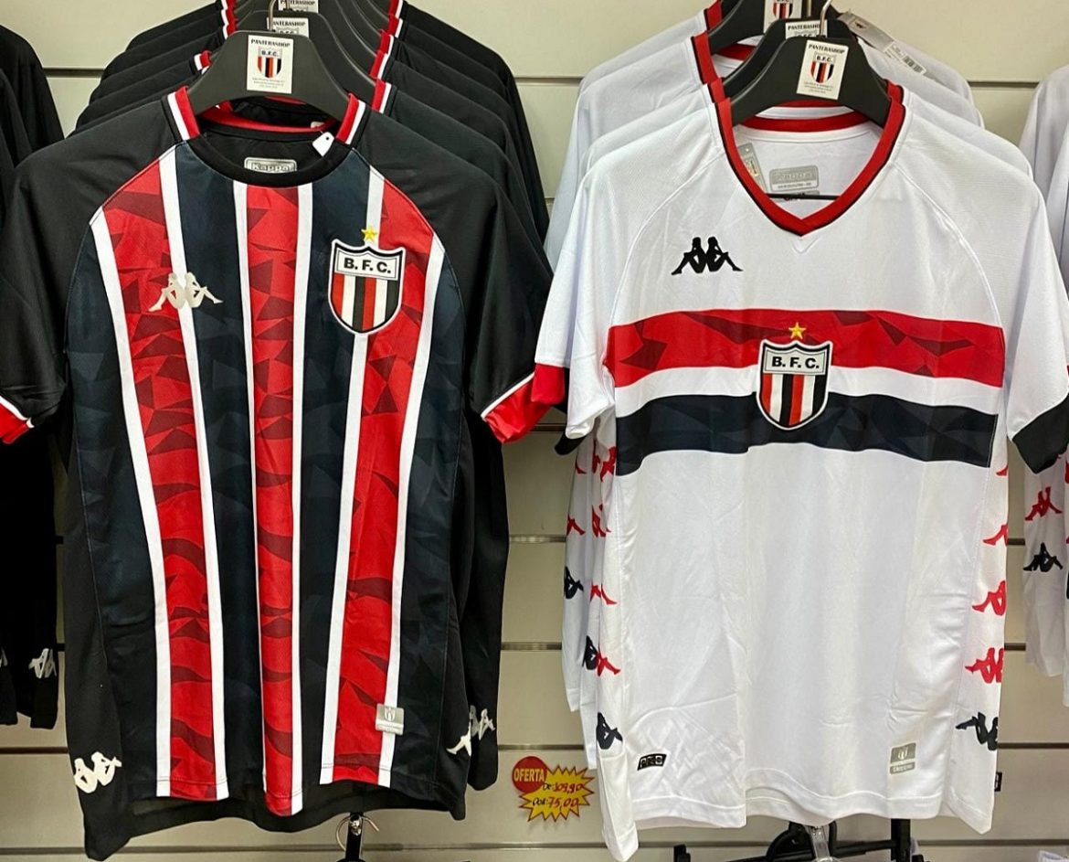Camisas do Botafogo-SP 2021 Kappa