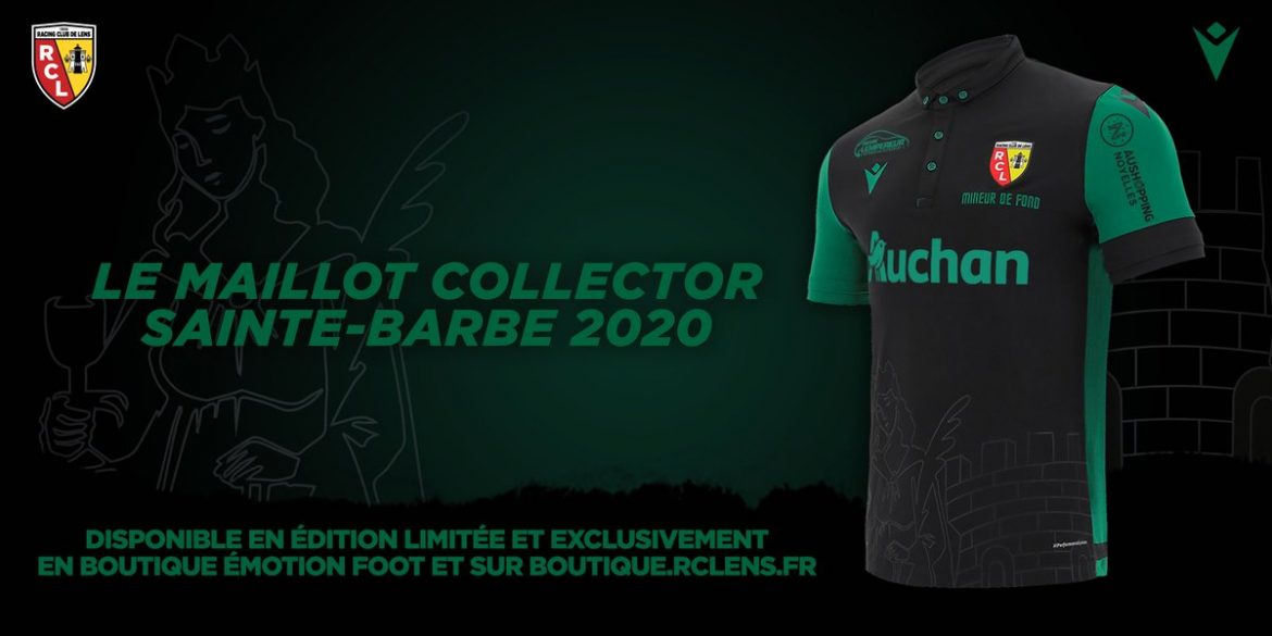 Saint-Barbe Camisa especial do RC Lens 2020-2021 Macron