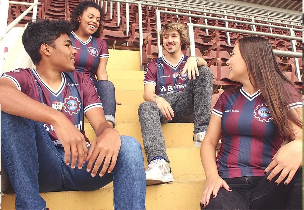 Terceira camisa do SER Caxias 2020-2021 Bravo35