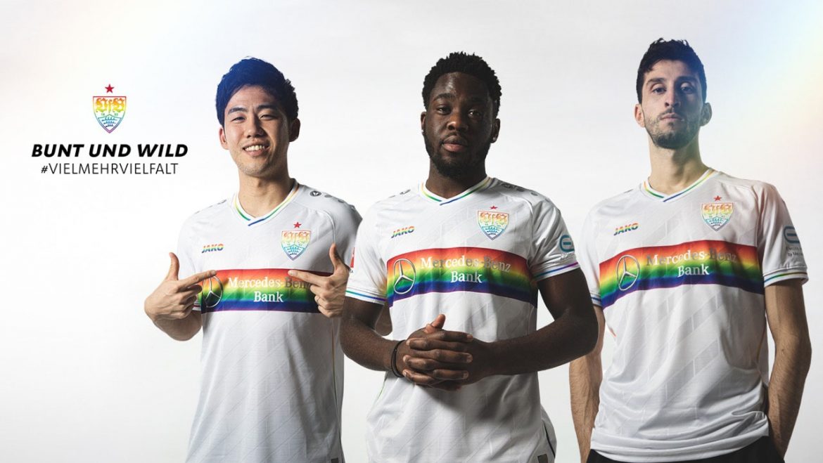 Camisa arco-íris do Sttutgart 2021 Jako