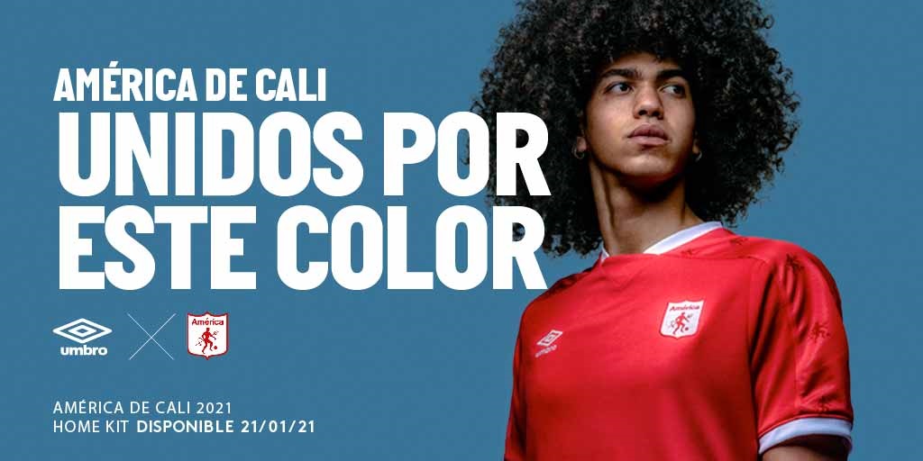 Camisas do América de Cali 2021 Umbro