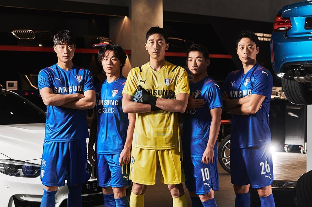 Camisas do Suwon Samsung Bluewings 2021 PUMA