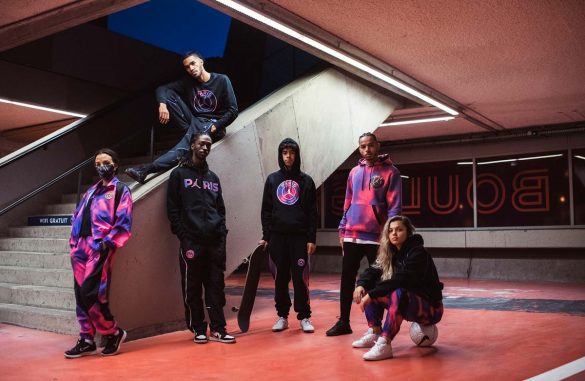 Coleção Fourth kit do PSG 2021 Jordan