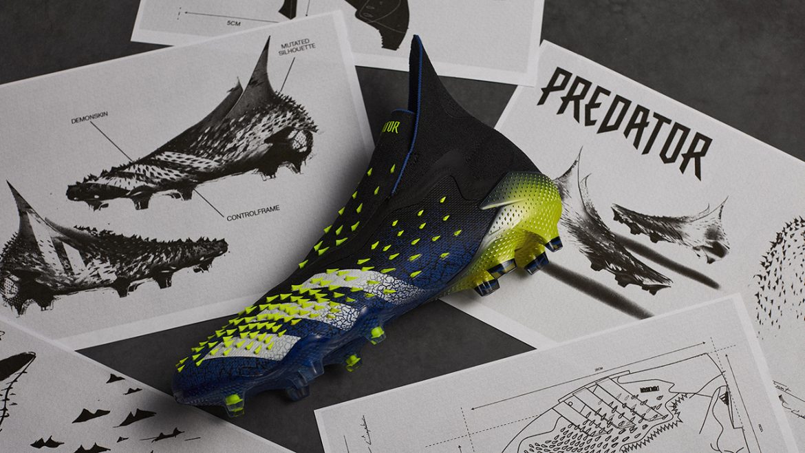 Nova adidas PREDATOR FREAK traz tecnologia DEMONSKIN para controle extraórdinário da bola