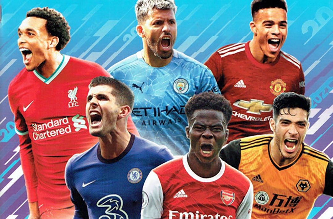 Album de Figurinhas Panini Premier League 2021