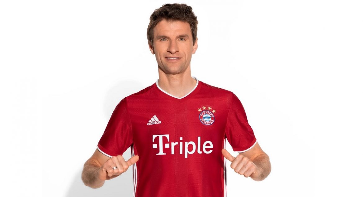 Bayern de Munique lança camisas da tríplice coroa