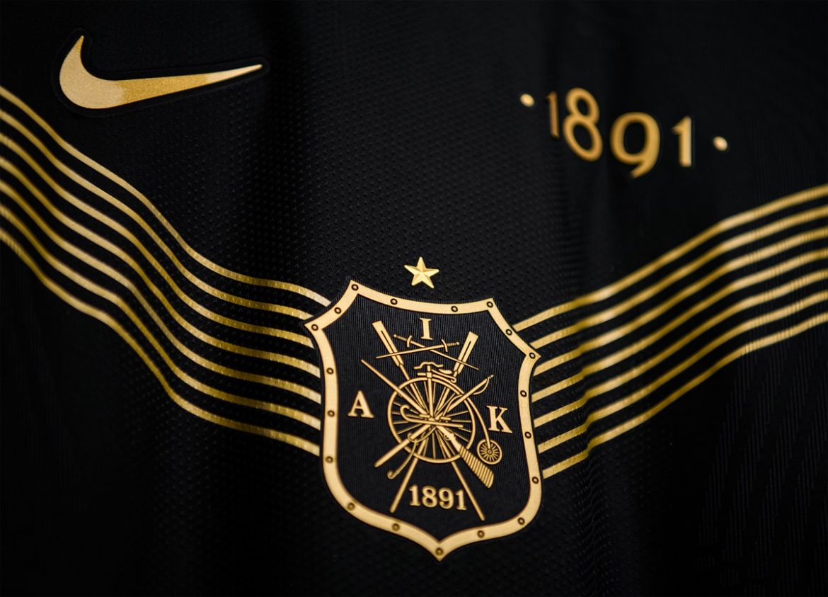 Camisa de 130 anos do AIK 2021 Nike