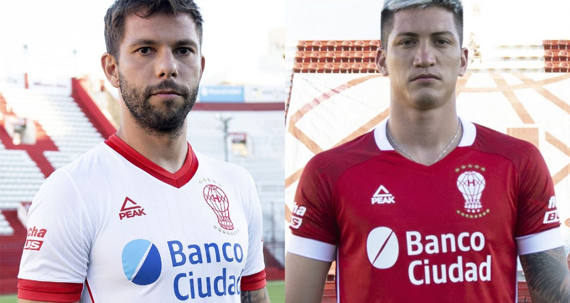 Camisas do CA Huracán 2021 Peak Sport a
