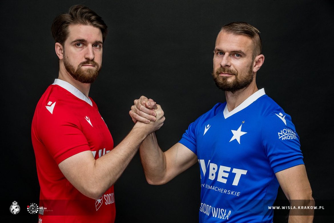 Camisas do Wisla Krakow 2021 Macron