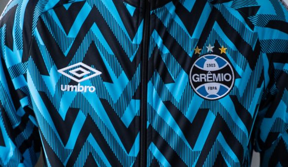 Linha de treino e viagem do Grêmio 2021 Umbro a