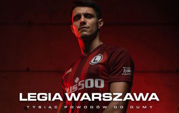 Terceira camisa do Legia Varsóvia 2021 Adidas