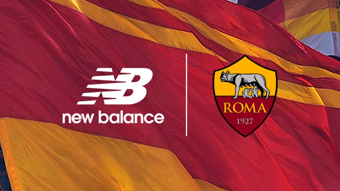 as roma anuncia new balance como nova fornecedora