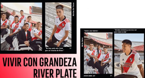 Camisas do River Plate 2021-2022 Adidas