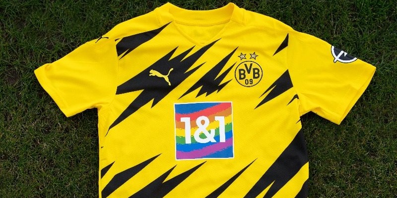 Borussia Dortmund jogará com arco-íris na camisa pela diversidade