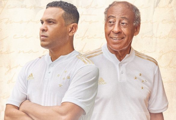 Camisa branca do Cruzeiro 2021-2022 Adidas