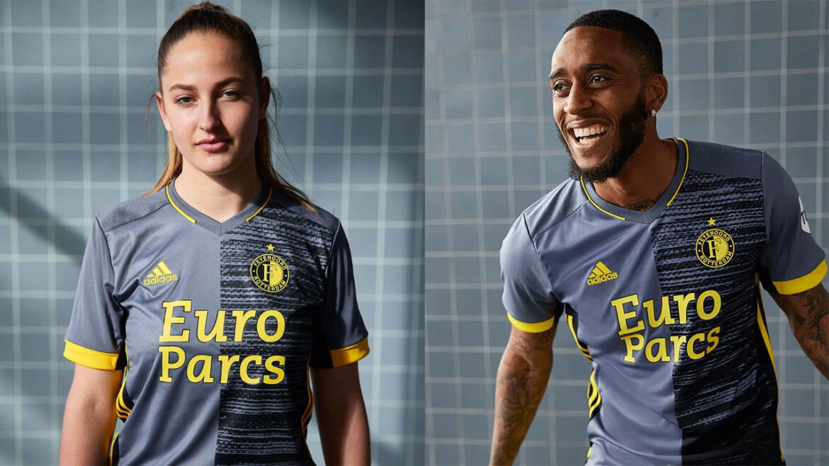Camisas do Feyenoord 2021-2022 Adidas Reserva a
