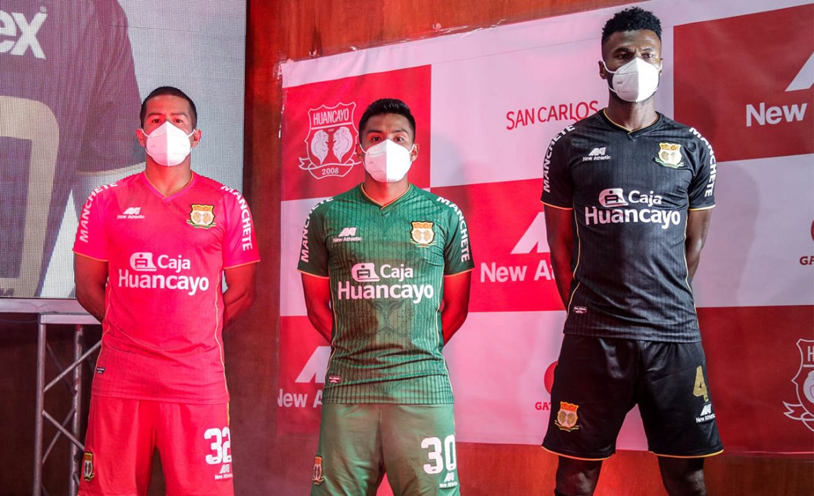 Camisas do Sport Huancayo 2021 New Athletic
