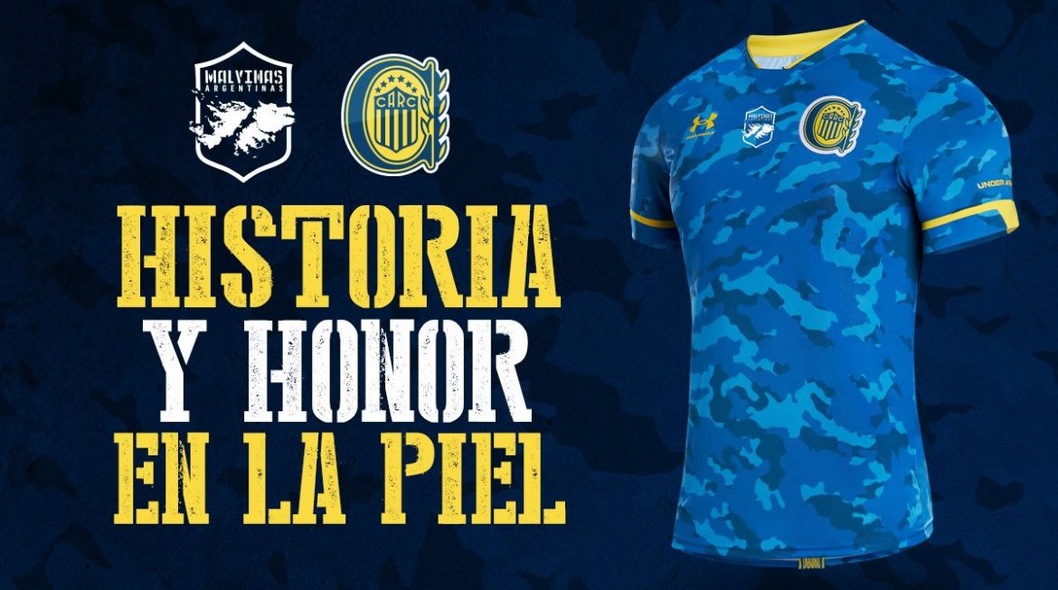 Terceira camisa do Rosario Central 2021 Under Armour a