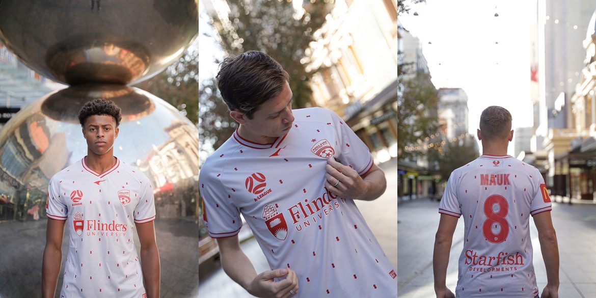 Camisa Mall's Ball do Adelaide United 2021 UCAN