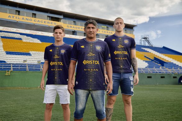Camisa do centenário do Sportivo Luqueño 2021 Kyrios