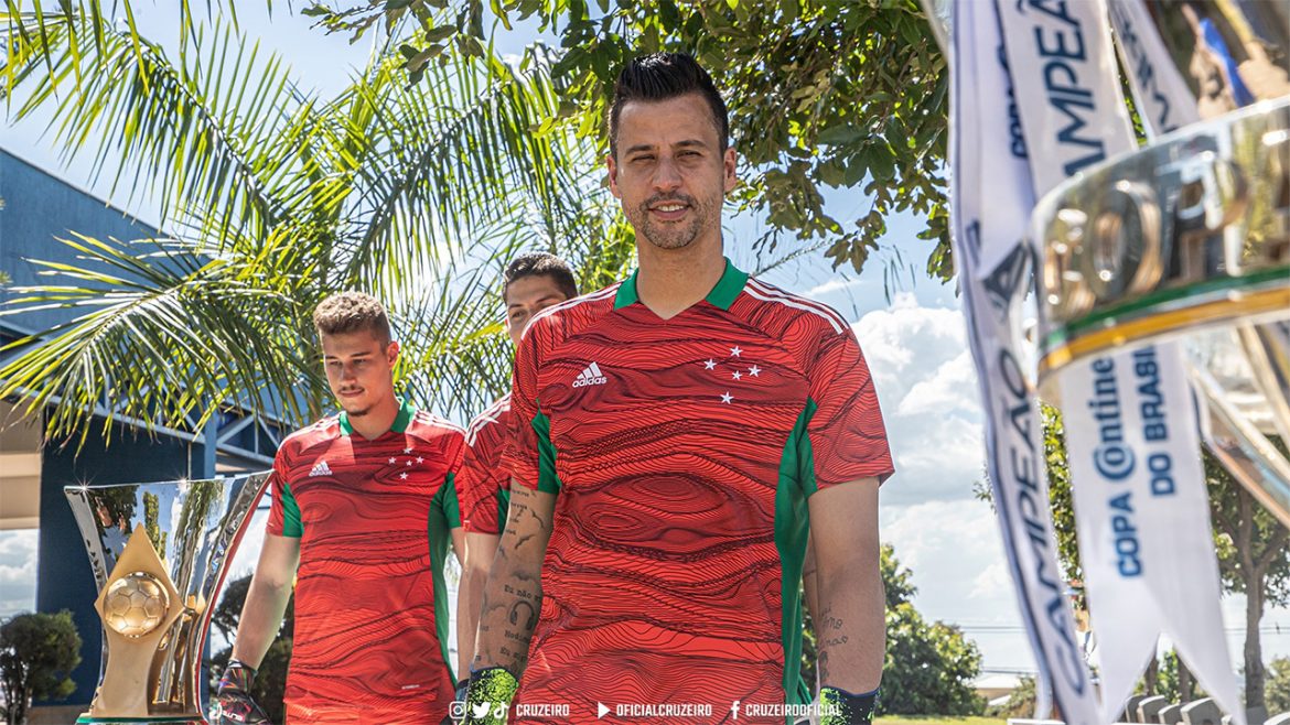 Camisas de goleiro do Cruzeiro 2021 Adidas a Camisas de goleiro do Cruzeiro 2021 Adidas a
