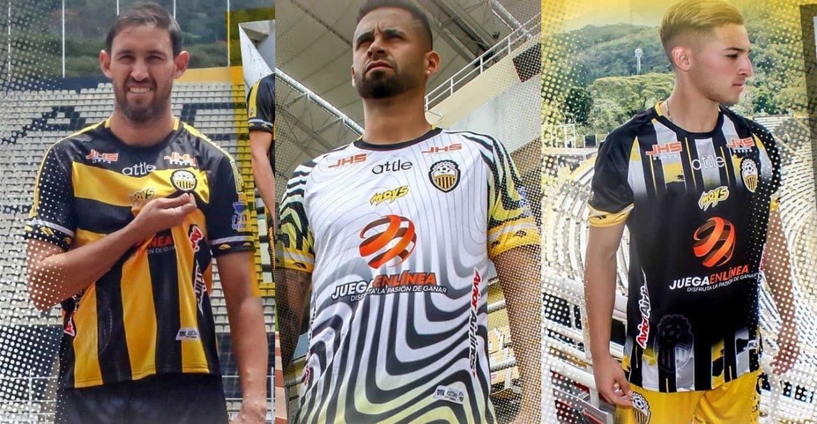 Camisas do Deportivo Táchira 2021 Attle