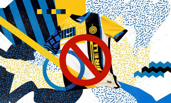 Serie A veta uso de quarta camisa da Inter de Milão