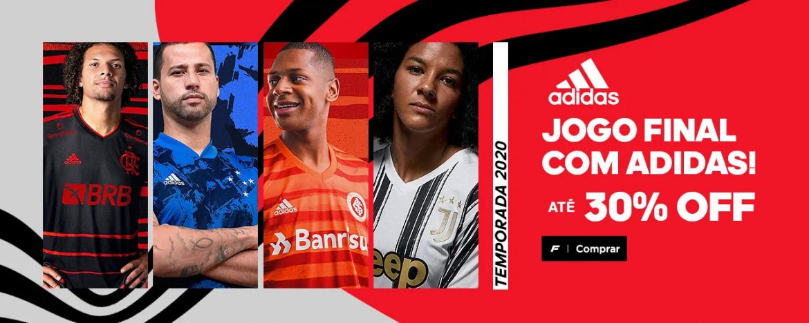 Jogo Final: Produtos Adidas com 30% OFF na FutFanatics