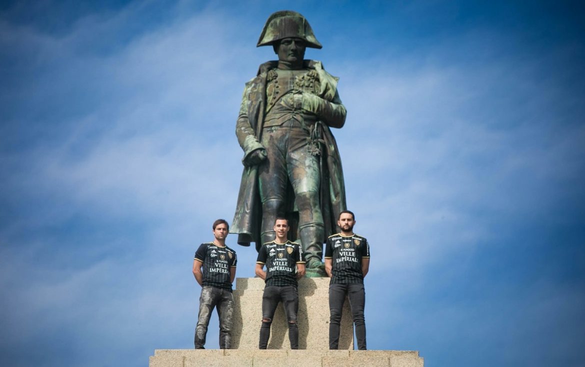 Camisa Napoleão do AC Ajaccio 2021 Adidas