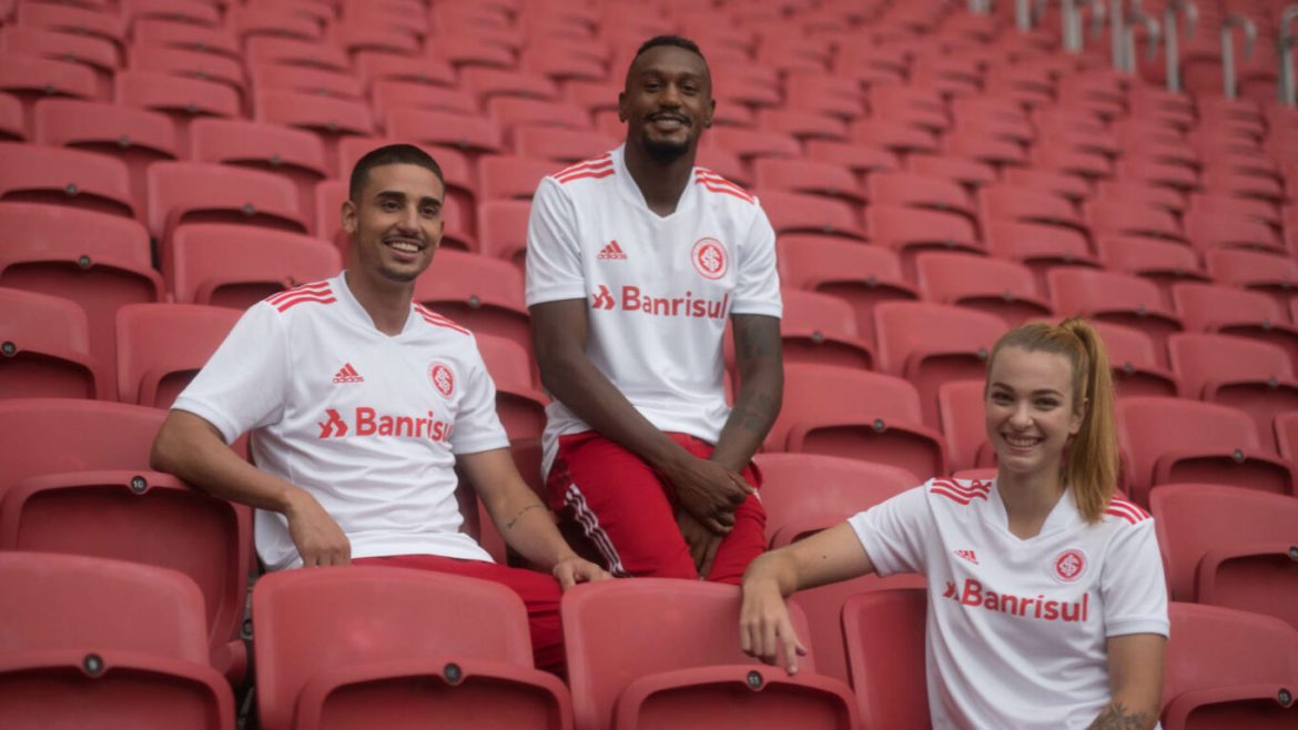 Camisa reserva do Internacional 2021-2022 Adidas