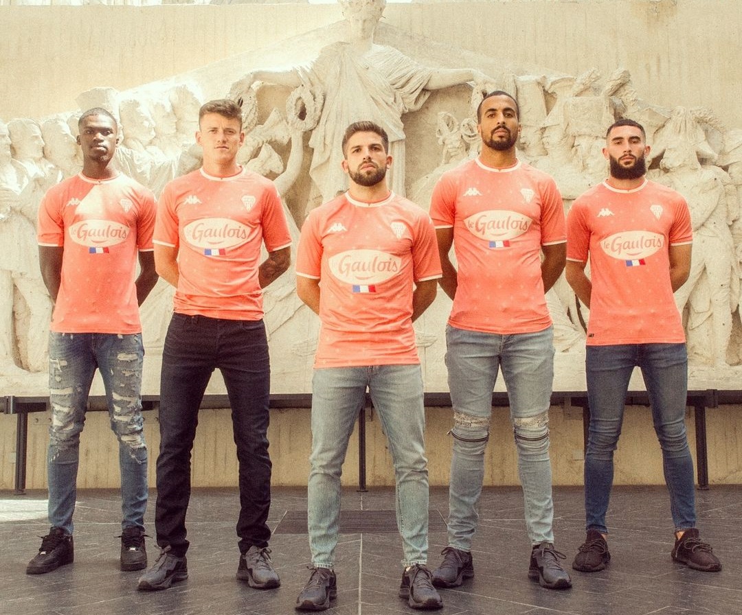 Camisas do Angers SCO 2021-2022 Kappa