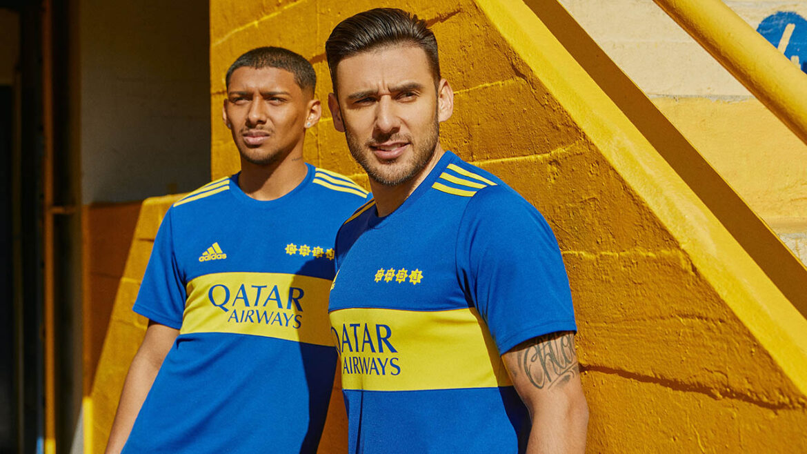 Camisas do Boca Juniors 2021-2022 Adidas a