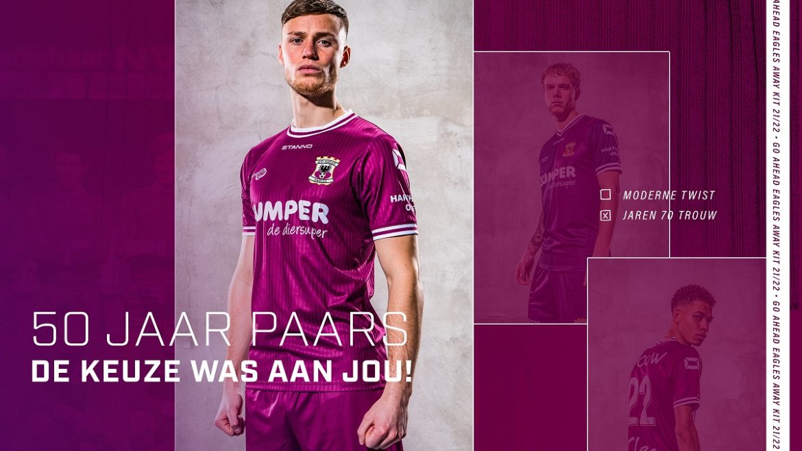 Camisas do Go Ahead Eagles 2021-2022 Stanno
