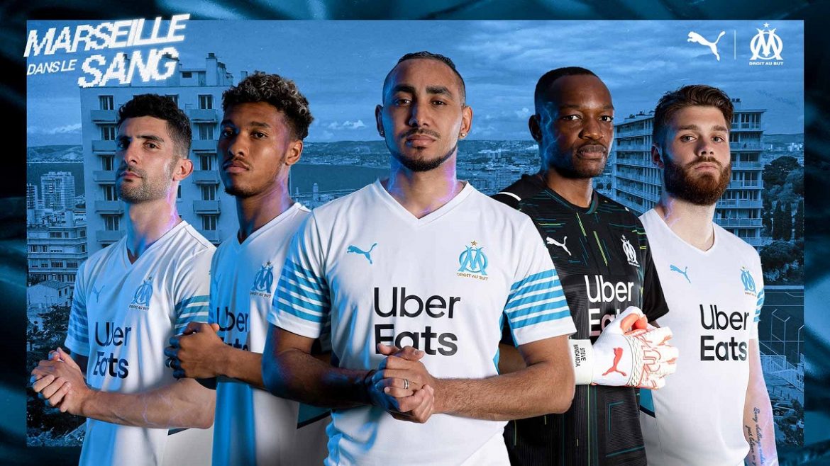Camisas do Olympique de Marseille 2021-2022 PUMA