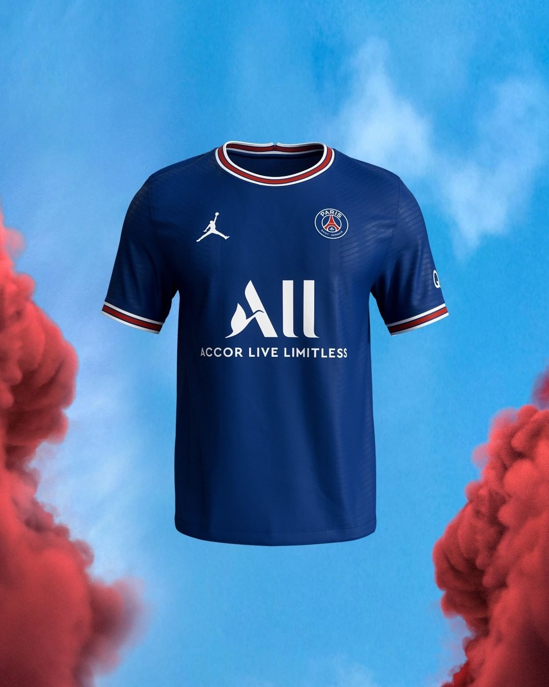 Novas camisas do PSG 2021-2022 Jordan » Mantos do Futebol